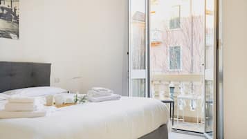 1 chambre, fer et planche Ă repasser, Wi-Fi, draps fournis