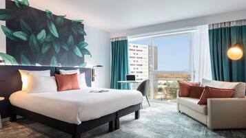 普通套房, 1 張標準雙人床和 1 張沙發床 | 遮光布/窗簾、隔音、免費無線上網