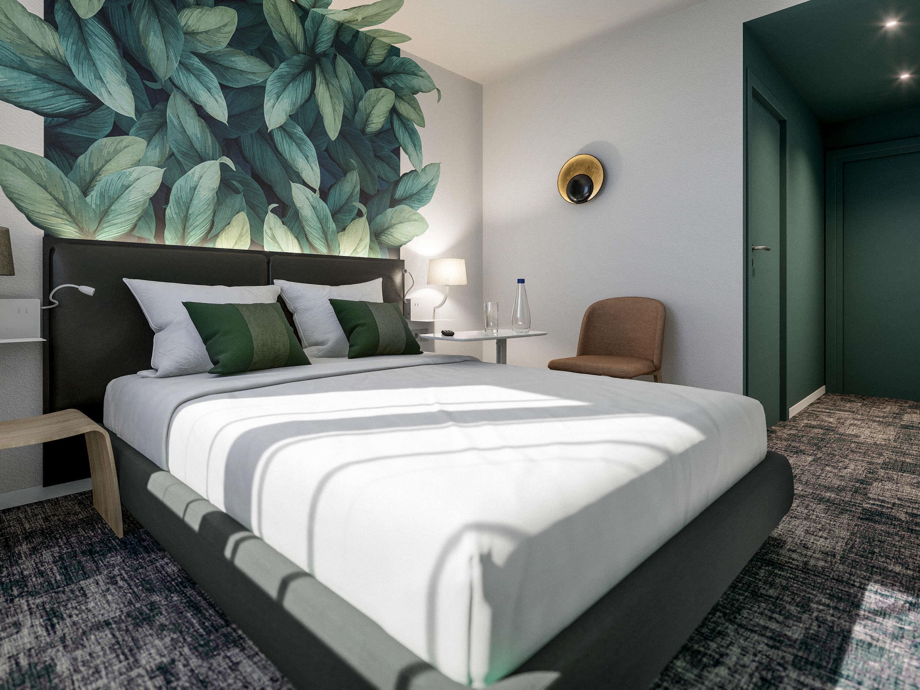 Standard Room, 2 Double Beds | Premium bedding, individually decorated, blackout curtains