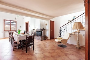 Perhehuvila, useita makuuhuoneita (Tenuta San Cassiano With Garden And) | Ruokailu