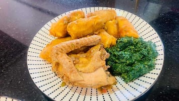Frokostbuffé er inkludert hver dag