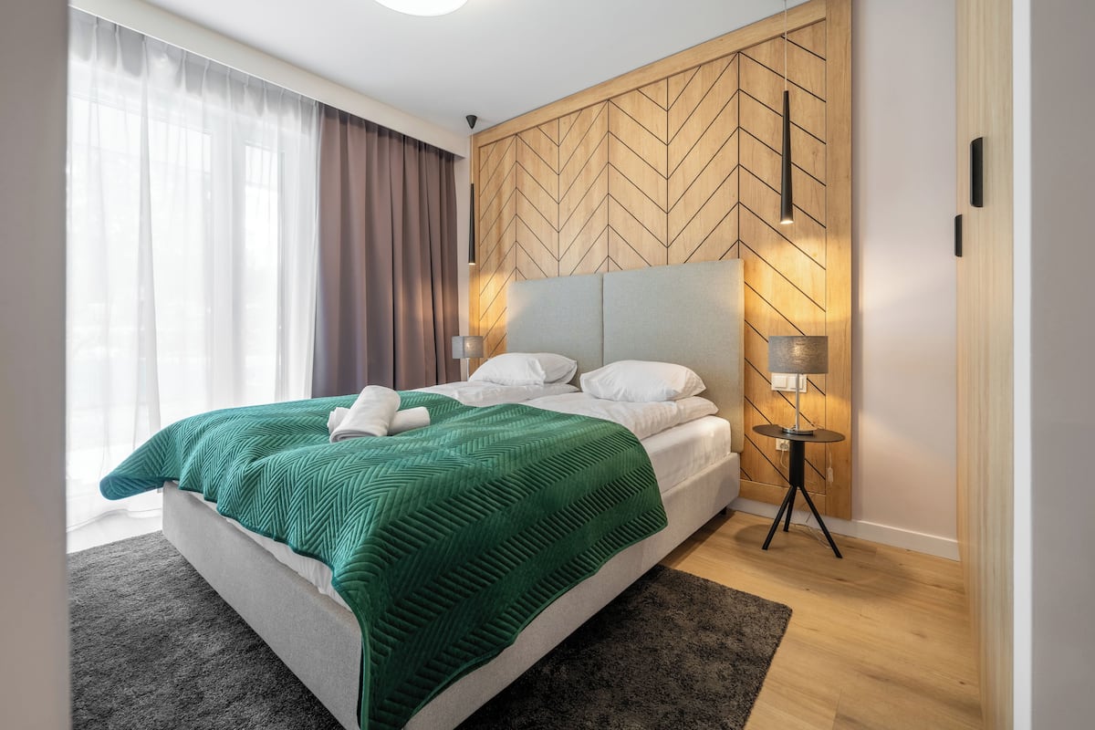 Departamento estándar | 1 habitación, tabla de planchar con plancha, wifi gratis y ropa de cama