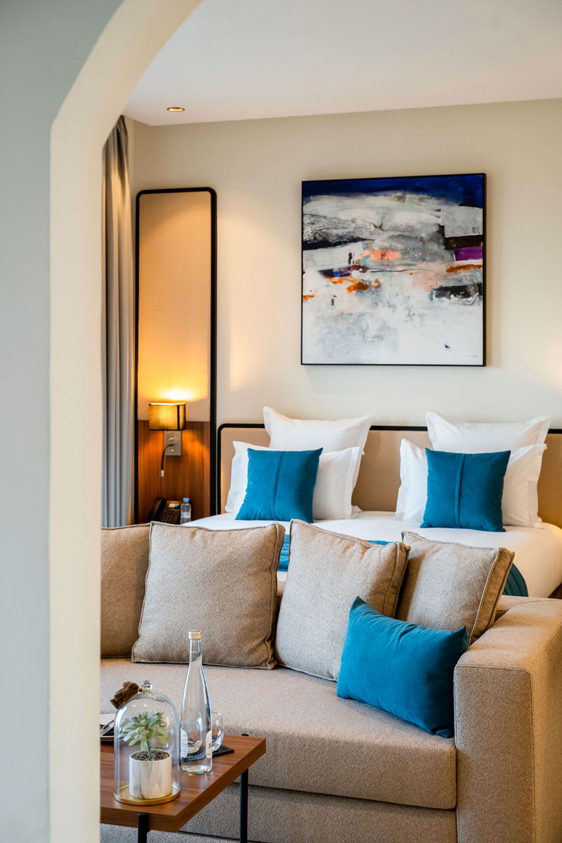 In-room safe, blackout curtains, soundproofing, free WiFi