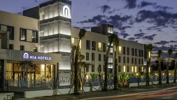 Majoituspaikan julkisivu