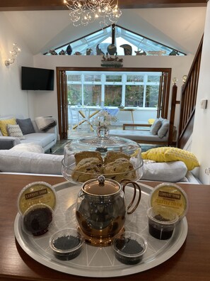 Deluxe cottage | Een strijkplank/strijkijzer, gratis wifi, beddengoed