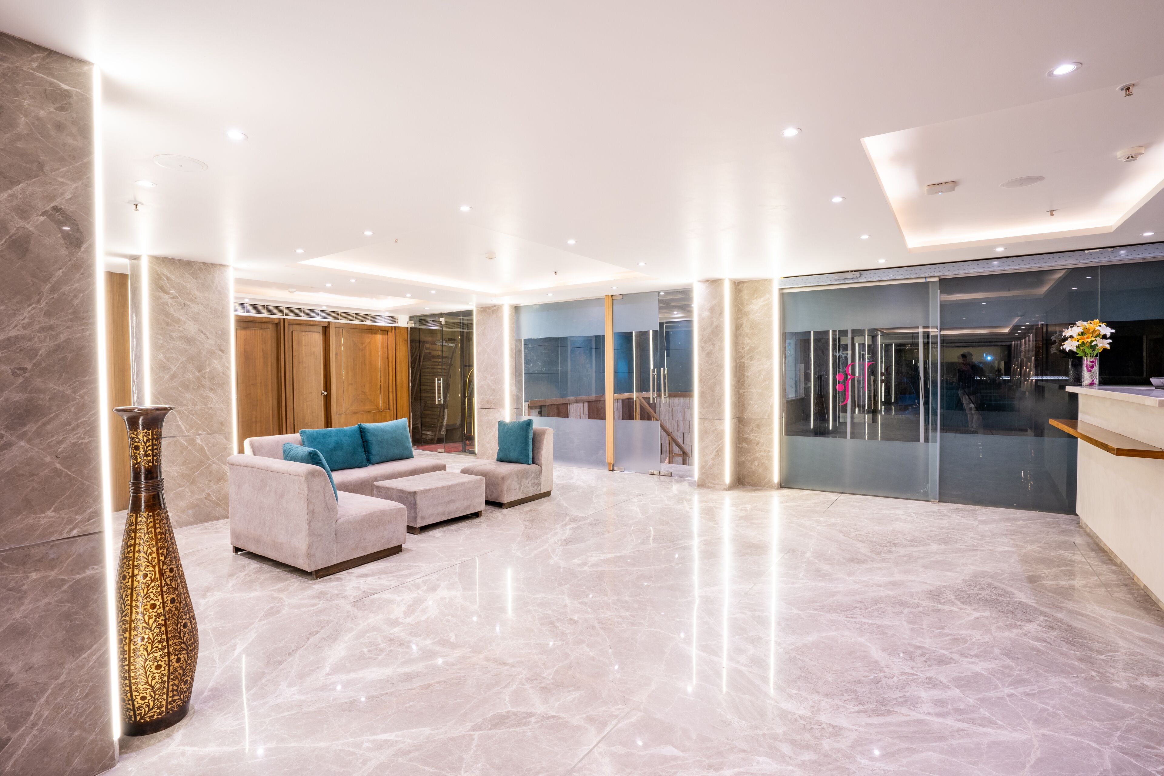 Entrada de la propiedad