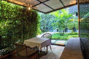 Dobbeltrom – deluxe | Terrasse/patio