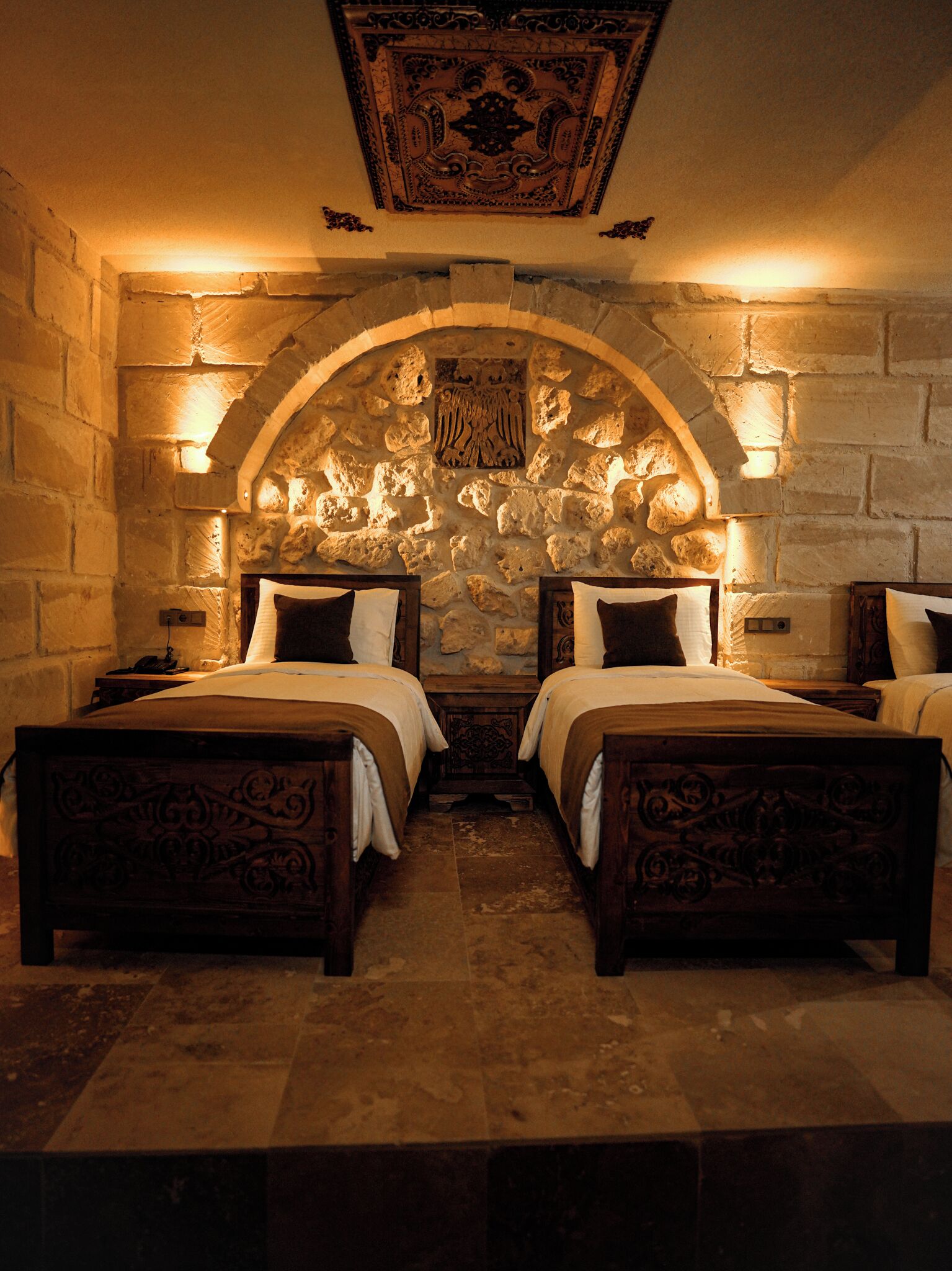 Habitación triple Confort, 3 camas individuales | Sábanas de algodón egipcio y ropa de cama de alta calidad