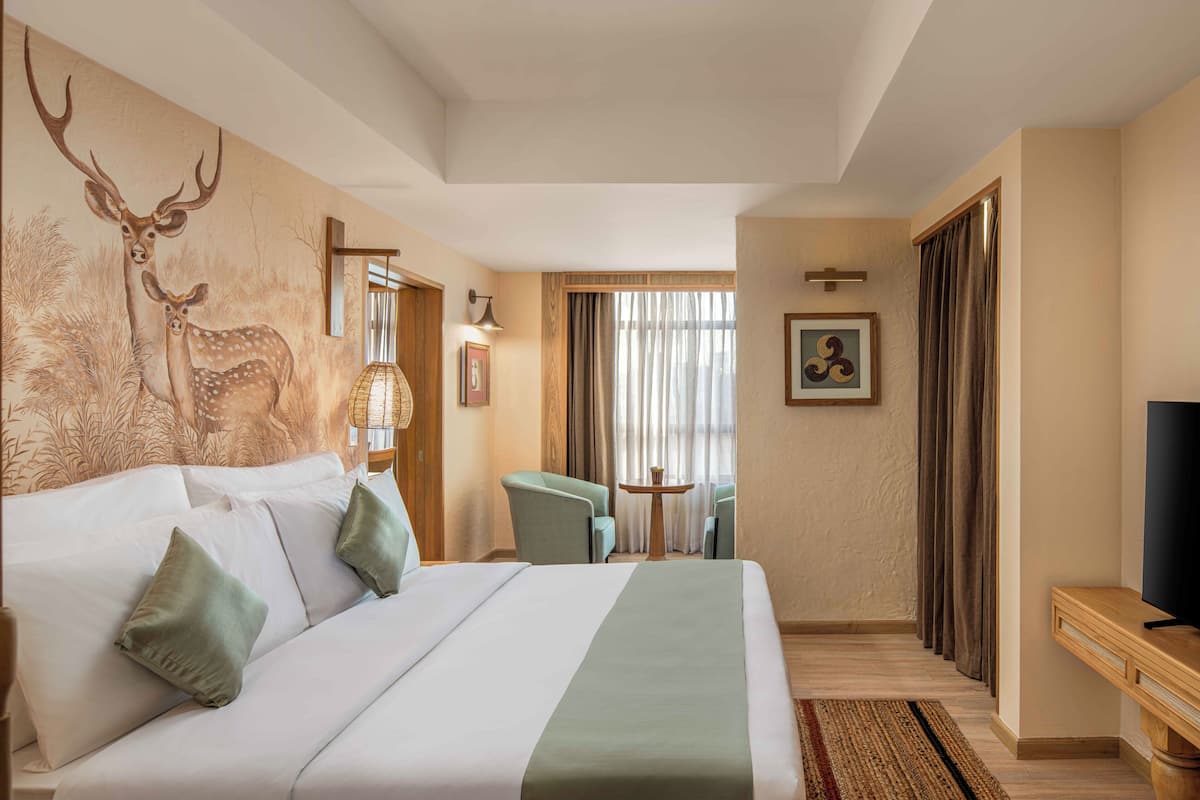 Premium suite (Platinum Suite) | 1 slaapkamer, een bureau, geluiddichte muren, gratis wifi