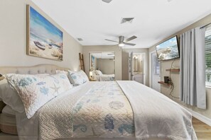 3 slaapkamers, een bureau, een strijkplank/strijkijzer, gratis wifi