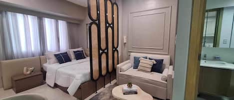 1 bedroom, iron/ironing board, free WiFi, bed sheets