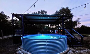 Unclassified image, 2 of 54, button - Chickadees Stay: Private Tub, Chiminea & Pool (San Marcos)