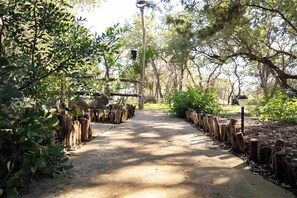 Overnattingsstedets uteområder