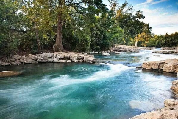 Unclassified image, 1 of 41, button - Outpost Vibes: Outhouse, Outdoor Shower & Pool (San Marcos)