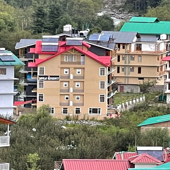 Façade de l’hébergement