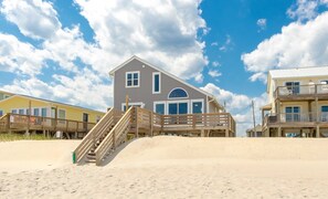Exterior - Sea Glass - Fantastic Views from this 3 BR Oceanfront Home! (Surf City)