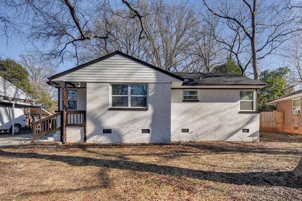 House (3 Bedrooms) | Exterior - Updated Charlotte Home w/ Yard ~ 3 Mi to Uptown! (Charlotte)