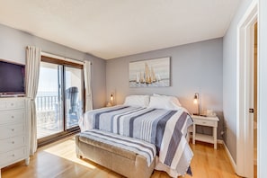 公寓 (2 Bedrooms) | 2 多间卧室、床单