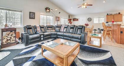 Secluded Mancelona Home w/ Gas Grill!