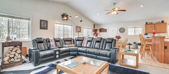 Secluded Mancelona Home w/ Gas Grill!