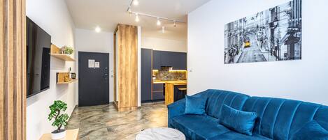 Deluxe-Apartment | Wohnzimmer