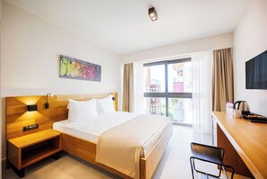 Deluxe Double Room, Partial Sea View | View from room - Lei Hotel (Antalya)