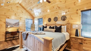 Signature Cabin, Multiple Bedrooms, Hot Tub, River View | 2 bedrooms, individually decorated, individually furnished