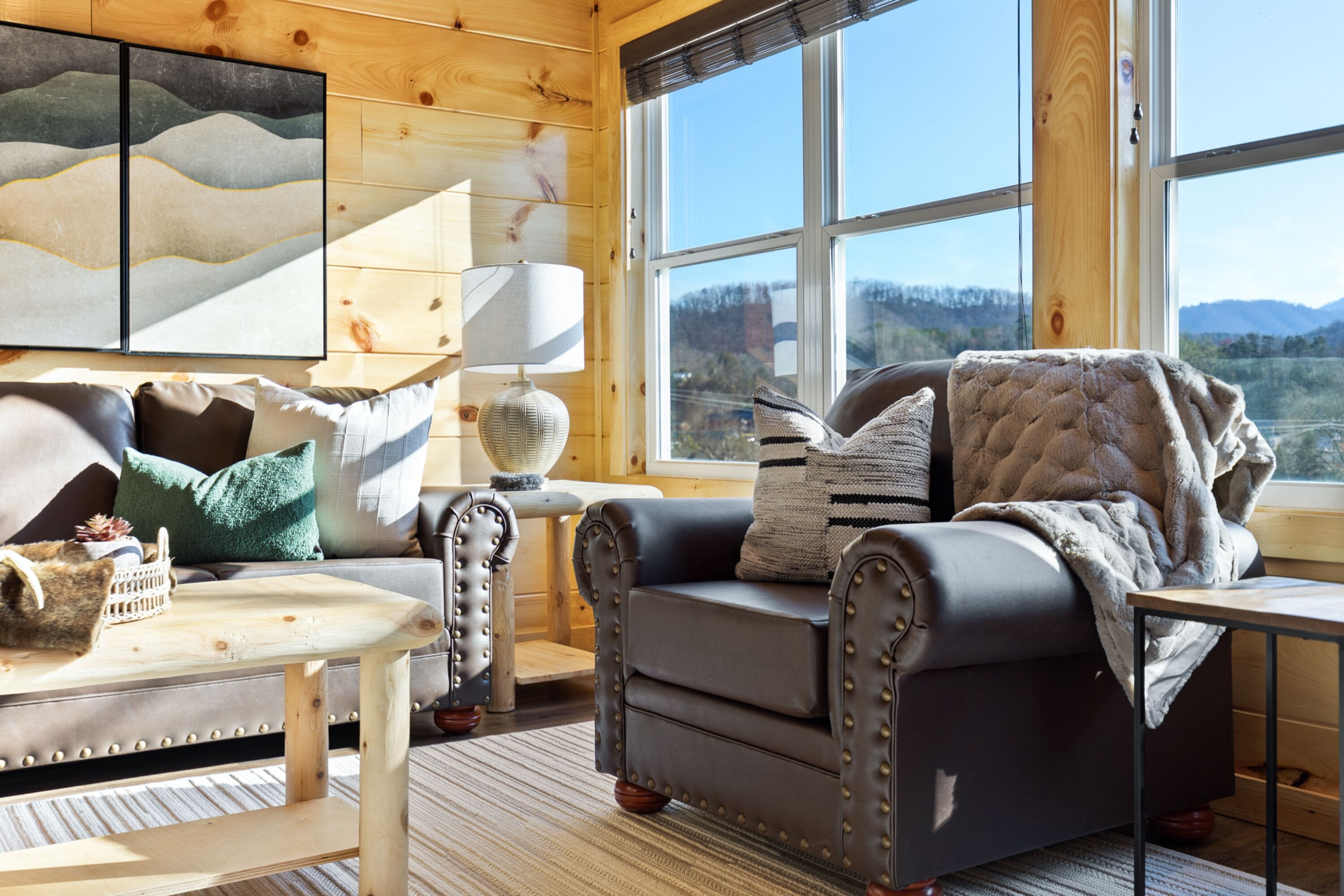 Signature Cabin, Multiple Bedrooms, Hot Tub, River View | View from room