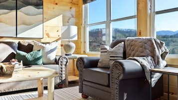 Signature Cabin, Multiple Bedrooms, Hot Tub, River View | View from room
