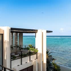 Penthouse, 3 Bedrooms, Beach View | View from room