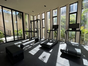 Fitness studio at BESPOKE, member of Small Luxury Hotels