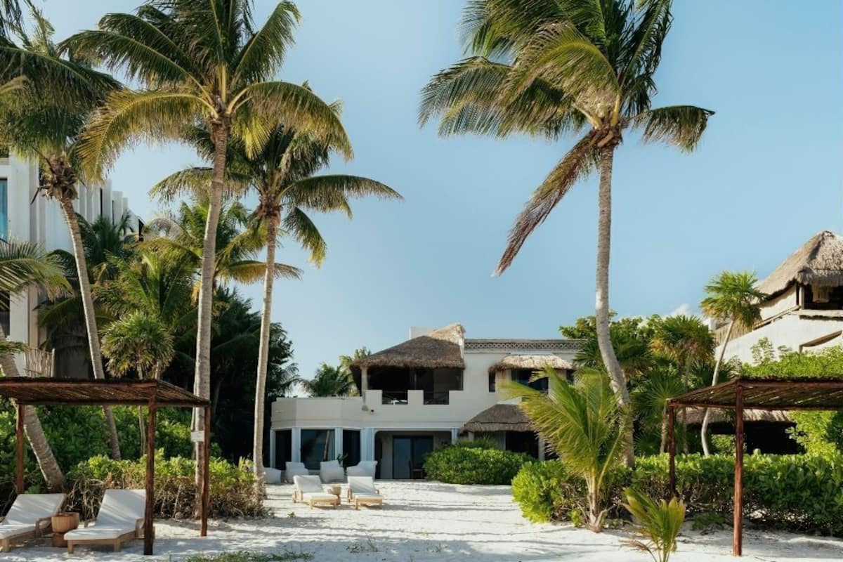 Villa, 2 chambres, en front de plage