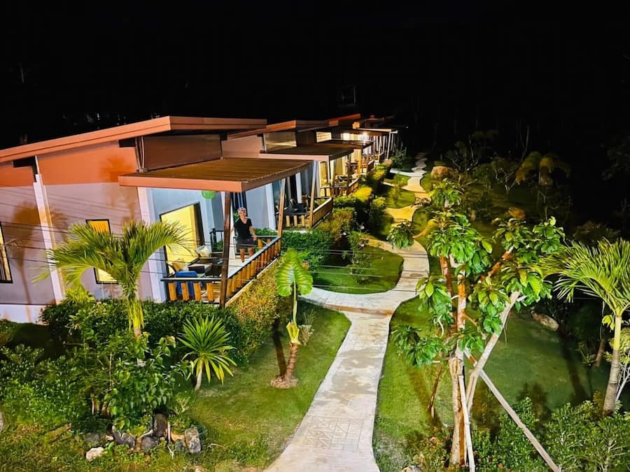 Facciata della struttura