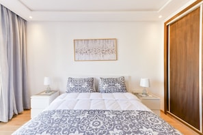 豪華公寓, 多張床, 陽台, 城市景觀 | 埃及棉床單、高級寢具、Select Comfort 床墊、獨特裝潢