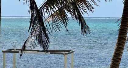 Beautiful 5 bedroom beachfront villa with private pool just 2.5 miles from town