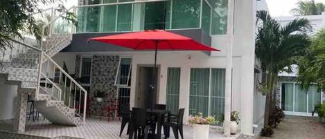 Restauration en plein air