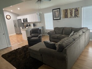 Living area - Escape to a serene ranch getaway just south of Atlanta in McDonough, Ga!. (McDonough)