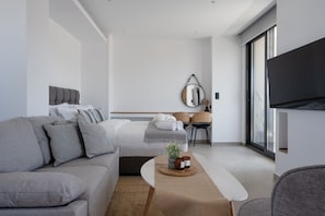 Luxury Suite | Living area - Heart of Athens Apartments (Athens)