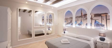 Appartement Design | 1 chambre, draps en coton égyptien, literie de qualité supérieure