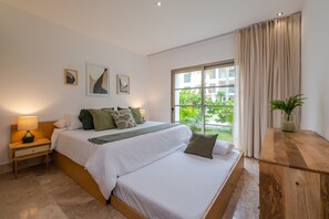 3 bedrooms, iron/ironing board, free WiFi, bed sheets - Cozy Beach Resort Apartamento en La Amada Residences (Cancun)