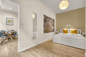 2 Schlafzimmer, Bügeleisen/Bügelbrett, kostenloses WLAN, Bettwäsche