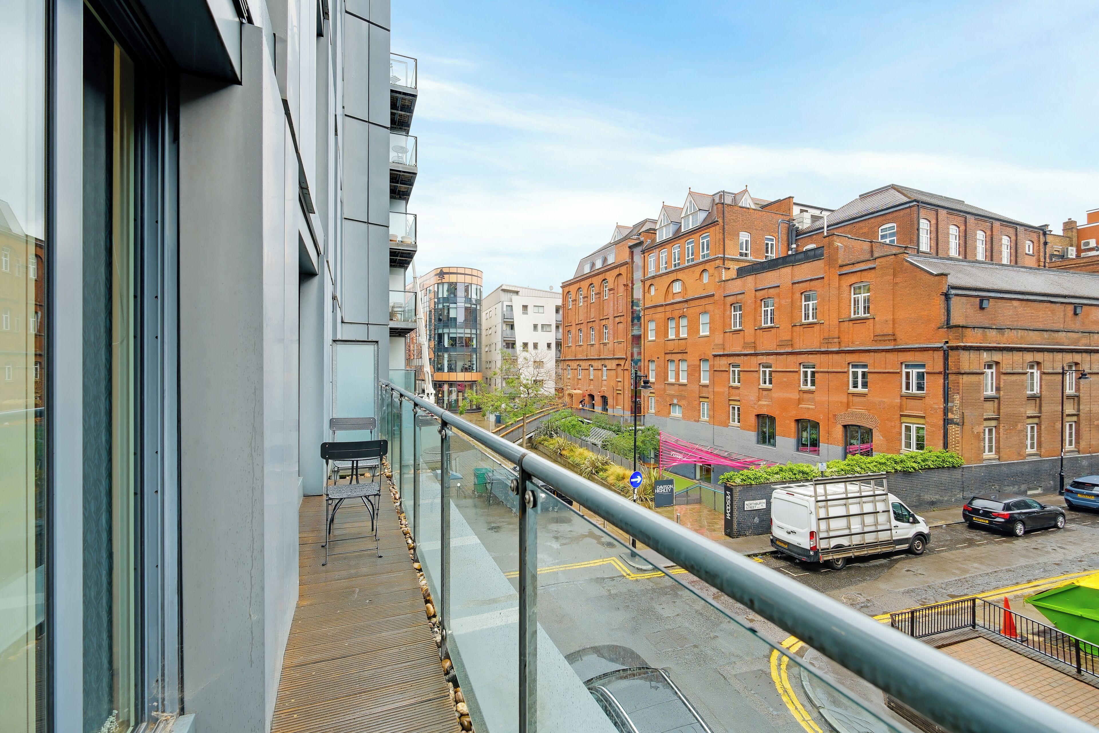 Deluxe Apartment, Balcony, City View | Terrace/patio