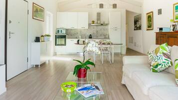 TV connectée, cheminée