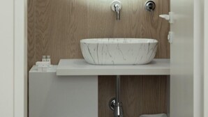 Basic Room | Bathroom | Free toiletries, hair dryer, slippers - Portside Hotel (Vlorë)