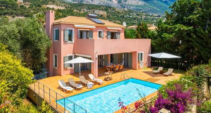 Villa Ionian Rose - Drei Schlafzimmer Villa, Schläft 6
