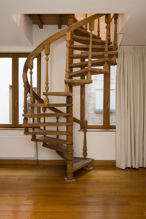 Presidentieel appartement | Woonruimte | Smart-tv, een open haard, Netflix en streamingdiensten