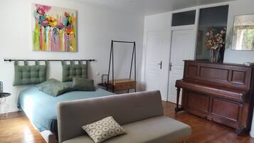 1 chambre, Wi-Fi, draps fournis