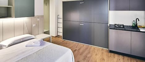 1 chambre, accès au Wi-Fi (inclus), literie fournie