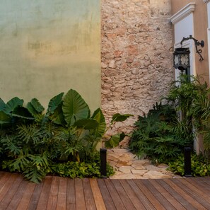 Overnattingsstedets uteområder