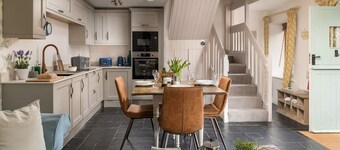 A stone cottage that sleeps 3 guests  in 1 bedroom